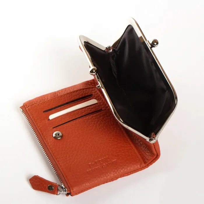Гаманець Classic Жіноча шкіра DR. BOND WN-23-13 orange