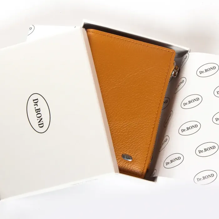 Гаманець Classic Жіноча шкіра DR. BOND WN-23-8 yellow