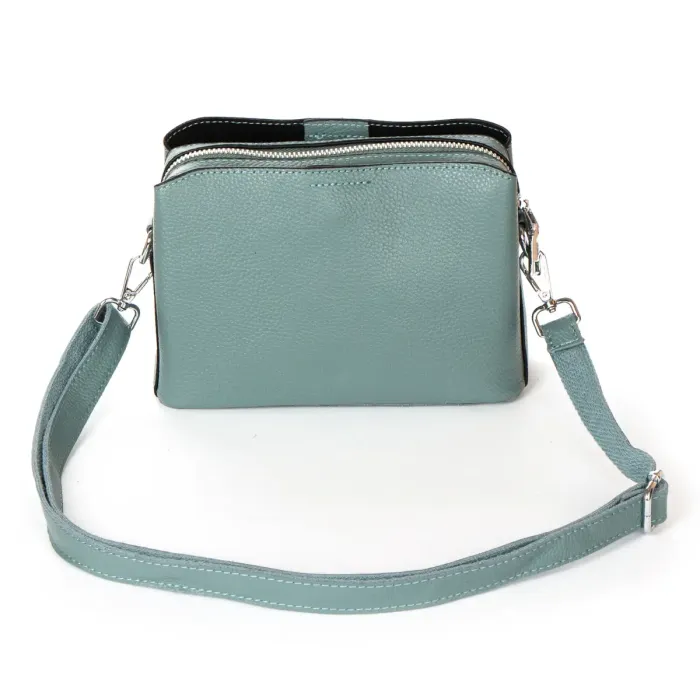 Сумка Жіноча Класична шкіра ALEX RAI 99113 L-green