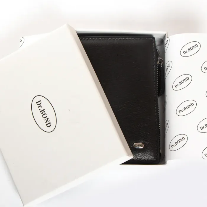 Гаманець Classic Жіноча шкіра DR. BOND WN-23-8 black