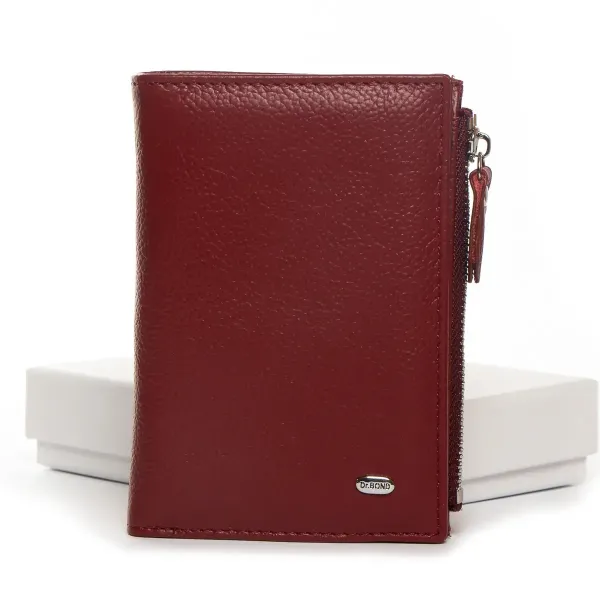 Гаманець Classic Жіноча шкіра DR. BOND WN-23-8 wine-red
