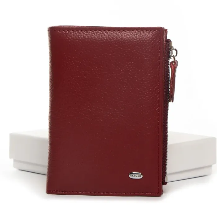Гаманець Classic Жіноча шкіра DR. BOND WN-23-8 wine-red