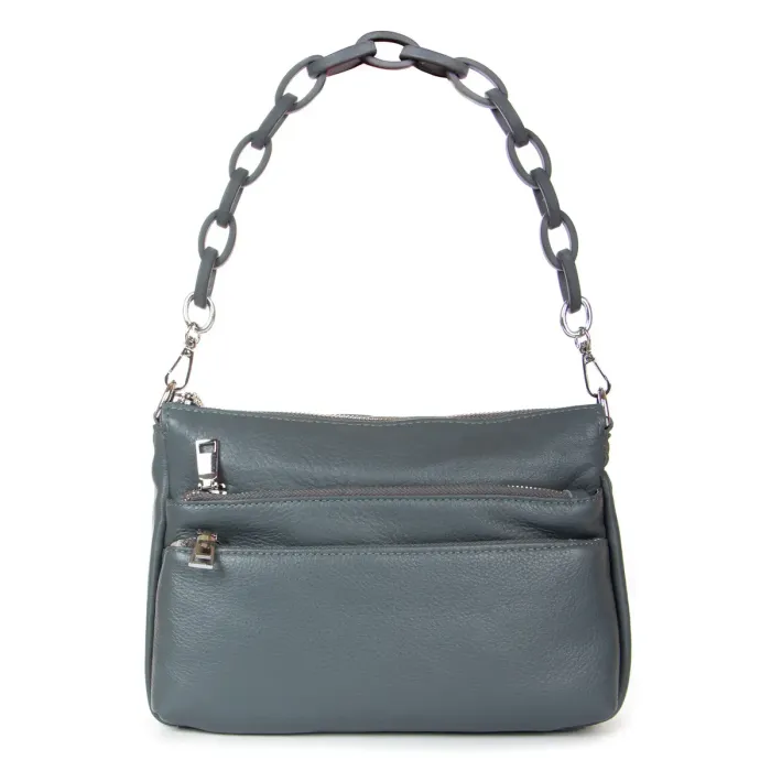 Сумка Жіноча Класична шкіра ALEX RAI 3011 blue