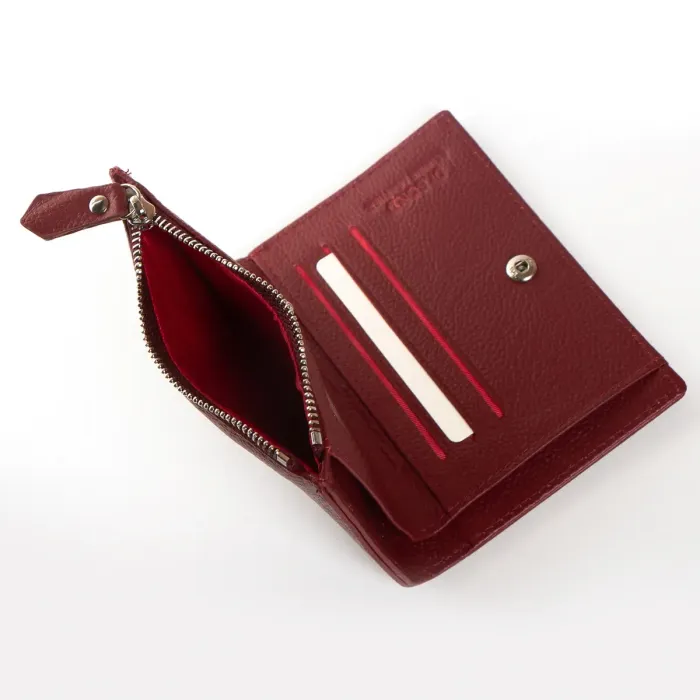 Гаманець Classic Жіноча шкіра DR. BOND WN-23-8 wine-red