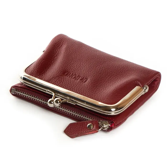 Гаманець Classic Жіноча шкіра DR. BOND WN-23-13 wine-red