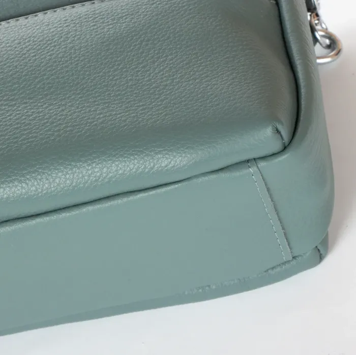 Сумка Жіноча Класична шкіра ALEX RAI 3011 blue-green