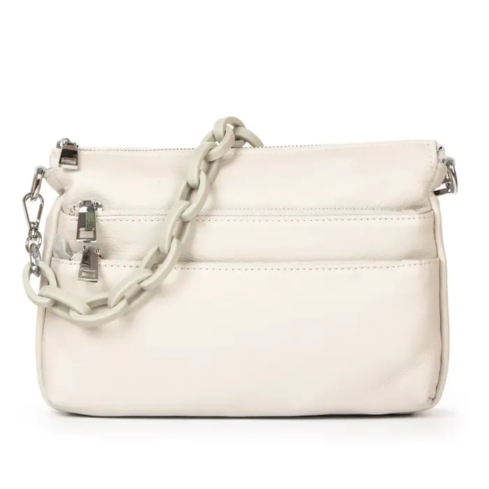 Сумка Класична шкіра ALEX RAI 3011 pale