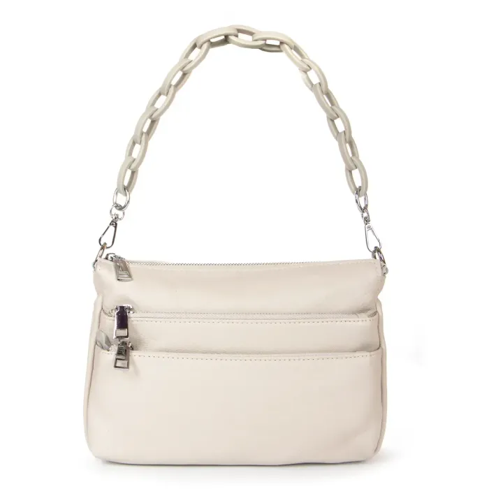 Сумка Класична шкіра ALEX RAI 3011 pale