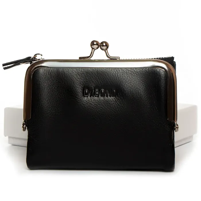 Гаманець Classic Жіноча шкіра DR. BOND WN-23-13 black