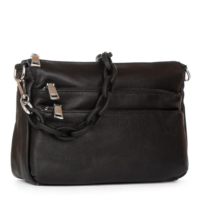 Сумка жіноча Класична шкіра ALEX RAI 3011 black