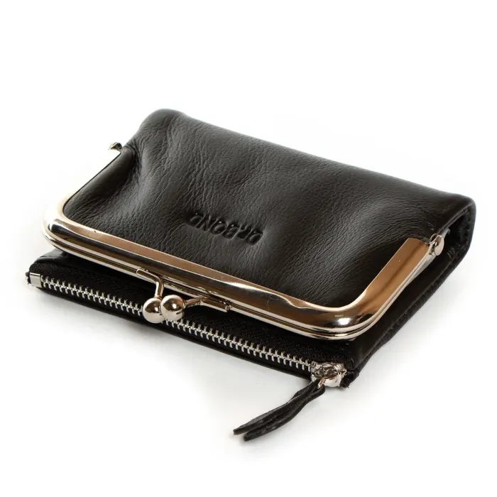 Гаманець Classic Жіноча шкіра DR. BOND WN-23-13 black