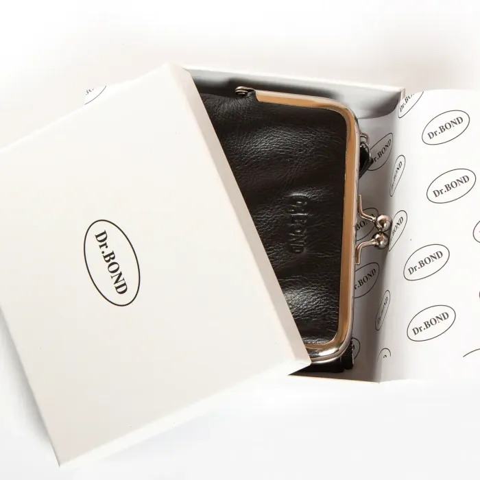 Гаманець Classic Жіноча шкіра DR. BOND WN-23-13 black