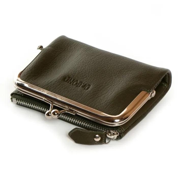 Гаманець Classic Жіноча шкіра DR. BOND WN-23-13 green