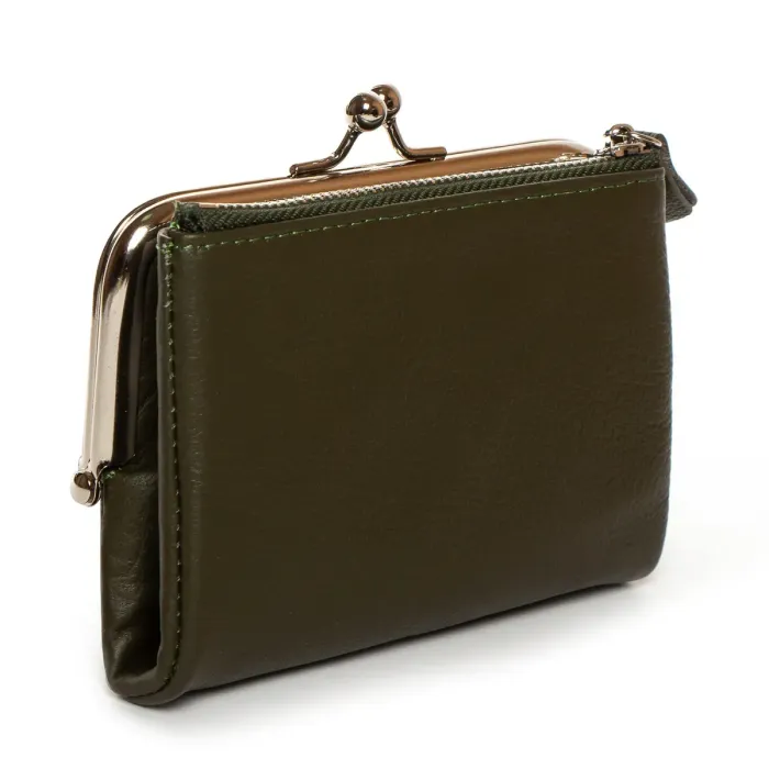 Гаманець Classic Жіноча шкіра DR. BOND WN-23-13 green