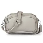 Сумка Женская Классическая кожа ALEX RAI 99112 white-grey