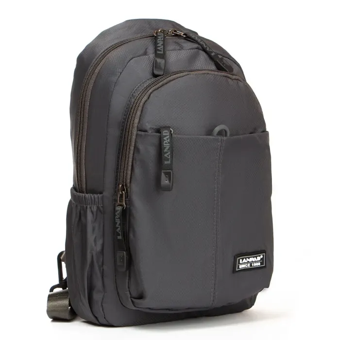 Рюкзак Городской нейлон Lanpad 8638 grey