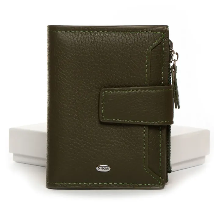 Гаманець Classic Жіноча шкіра DR. BOND WN-23-11 green