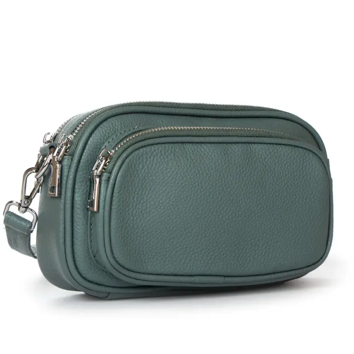 Сумка Жіноча Класична шкіра ALEX RAI 99112 L-green