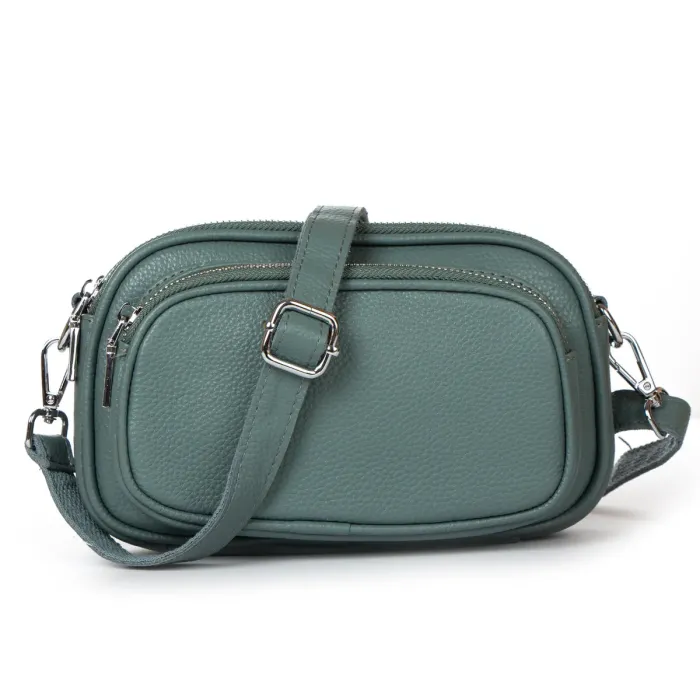 Сумка Жіноча Класична шкіра ALEX RAI 99112 L-green