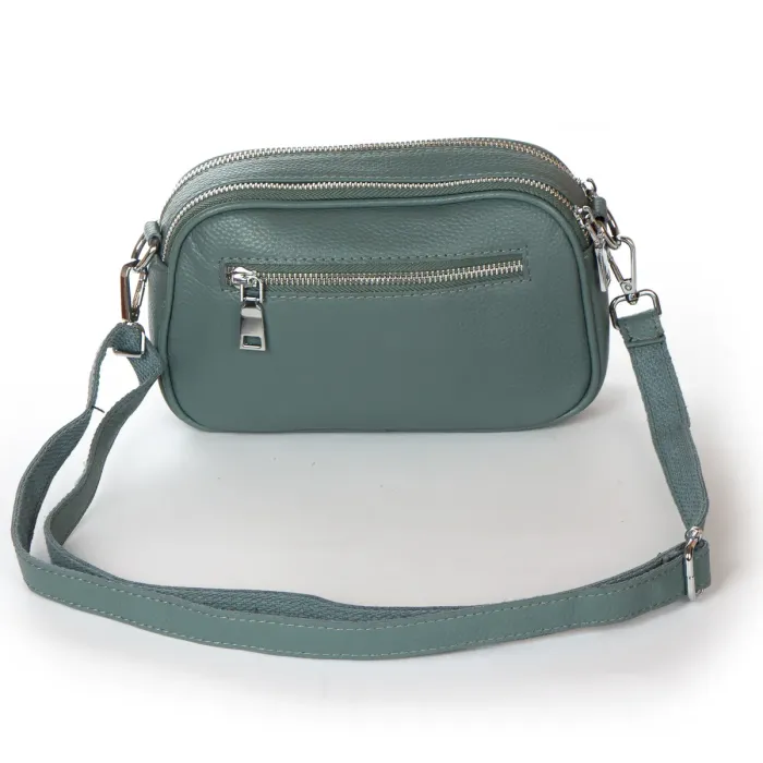 Сумка Жіноча Класична шкіра ALEX RAI 99112 L-green