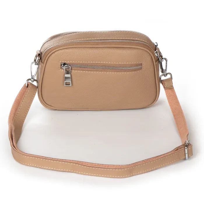 Сумка Класична шкіра ALEX RAI 99112 camel