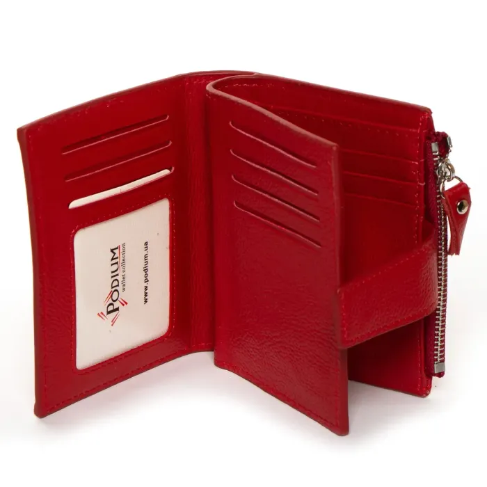 Гаманець Classic Жіноча шкіра DR. BOND WN-23-11 red