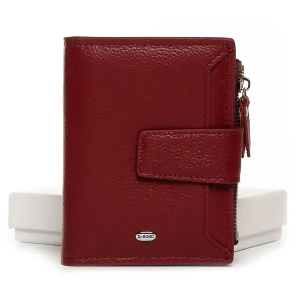 Гаманець Classic Жіноча шкіра DR. BOND WN-23-11 wine-red