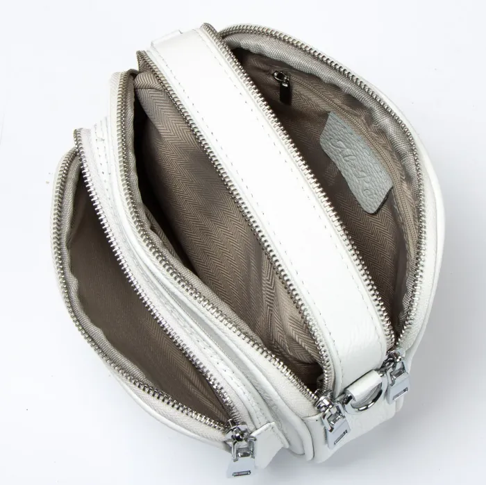 Сумка Жіноча Класична шкіра ALEX RAI 99112 white