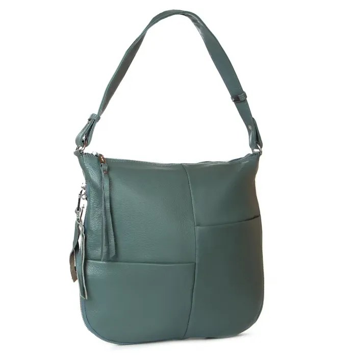 Сумка Класична шкіра ALEX RAI 2032-9 L-green