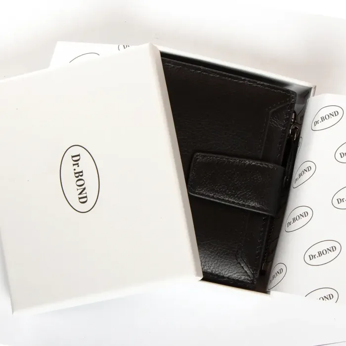 Гаманець Classic Жіноча шкіра DR. BOND WN-23-11 black