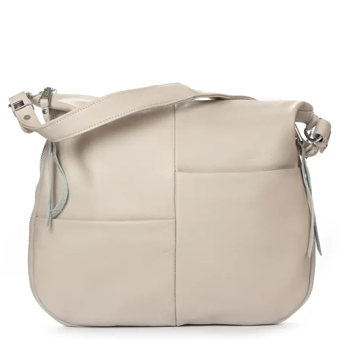 Сумка Женская Классическая кожа ALEX RAI 2032-9 white-grey