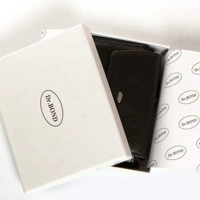 Гаманець Classic Жіноча шкіра DR. BOND WN-23-12 black