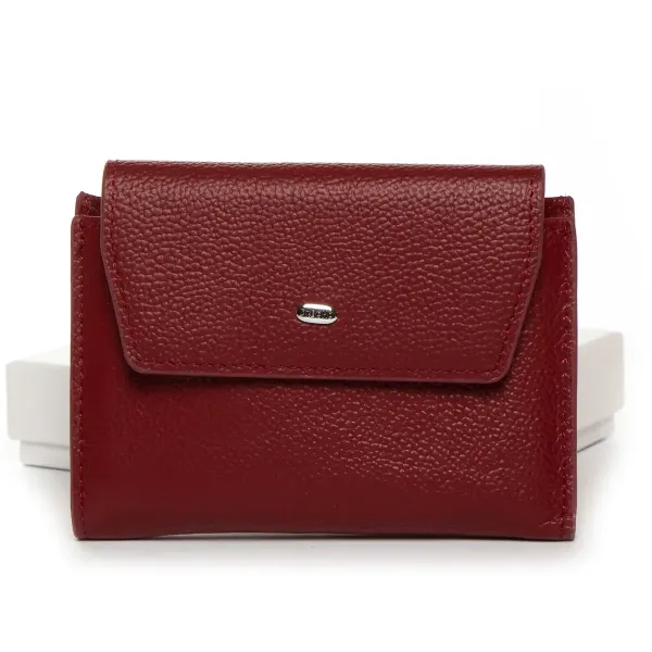 Гаманець Classic Жіноча шкіра DR. BOND WN-23-12 wine-red