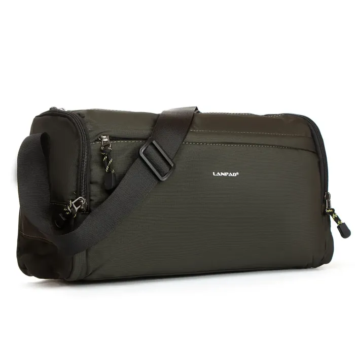 Сумка Чоловіча Дорожня нейлон Lanpad 20822 green