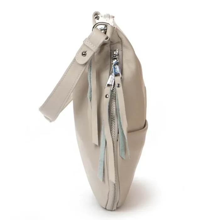 Сумка Женская Классическая кожа ALEX RAI 2032-9 white-grey