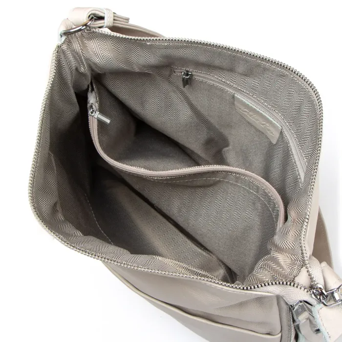 Сумка Женская Классическая кожа ALEX RAI 2032-9 white-grey
