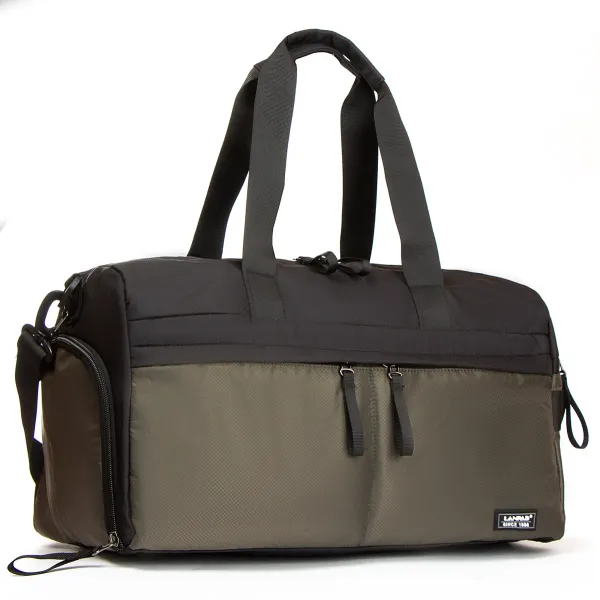 Сумка Чоловіча Дорожня нейлон Lanpad 3062 green
