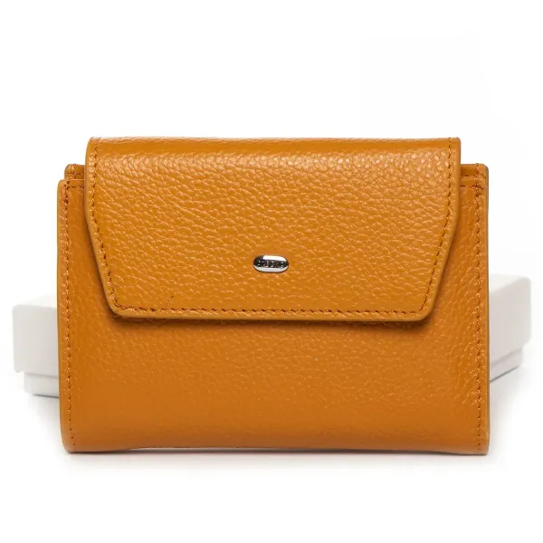 Кошелек Classic Женский кожа DR. BOND WN-23-12 yellow