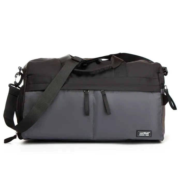 Сумка Мужская Дорожная нейлон Lanpad 3062 grey