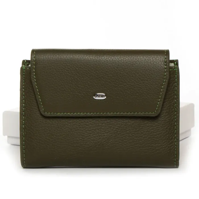 Гаманець Classic Жіноча шкіра DR. BOND WN-23-12 green