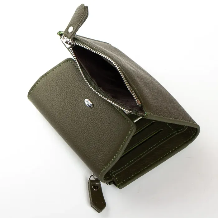 Гаманець Classic Жіноча шкіра DR. BOND WN-23-12 green
