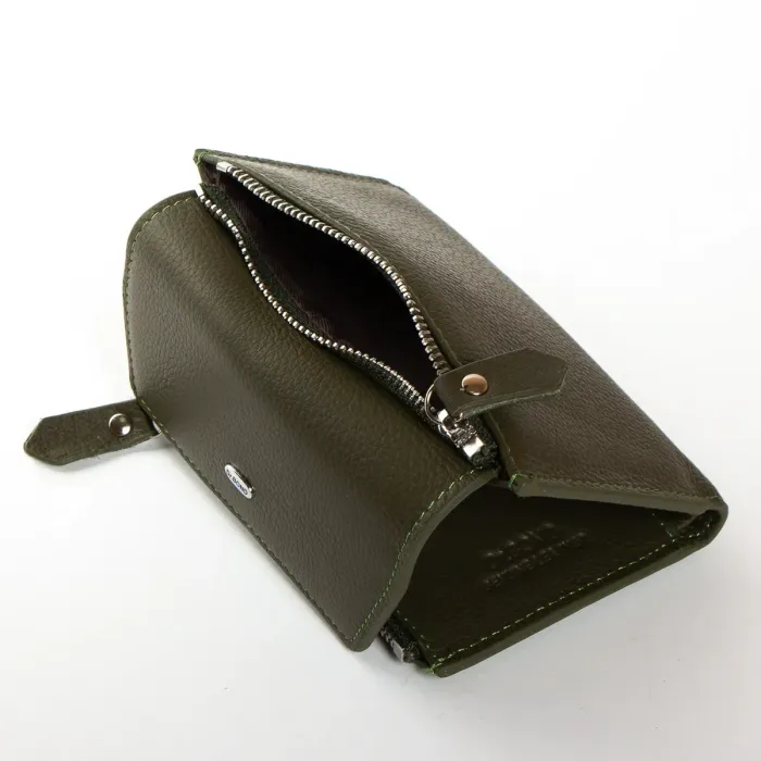 Гаманець Classic Жіноча шкіра DR. BOND WN-23-12 green