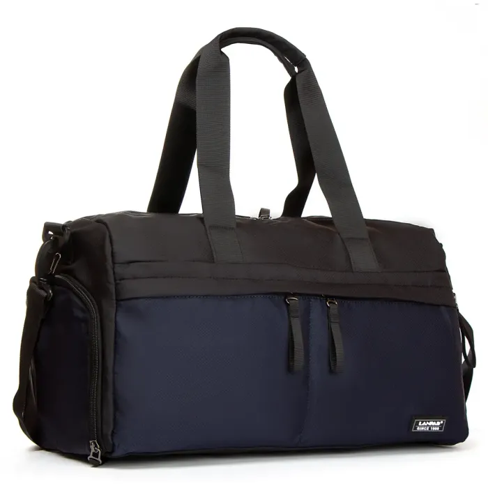 Сумка Чоловіча Дорожня нейлон Lanpad 3062 blue
