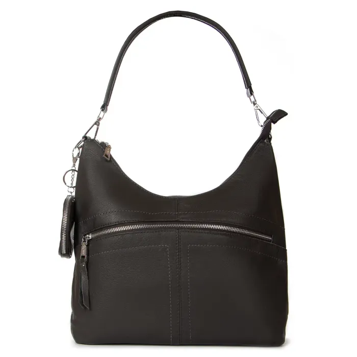 Сумка жіноча Класична шкіра ALEX RAI 2035-9 d-grey