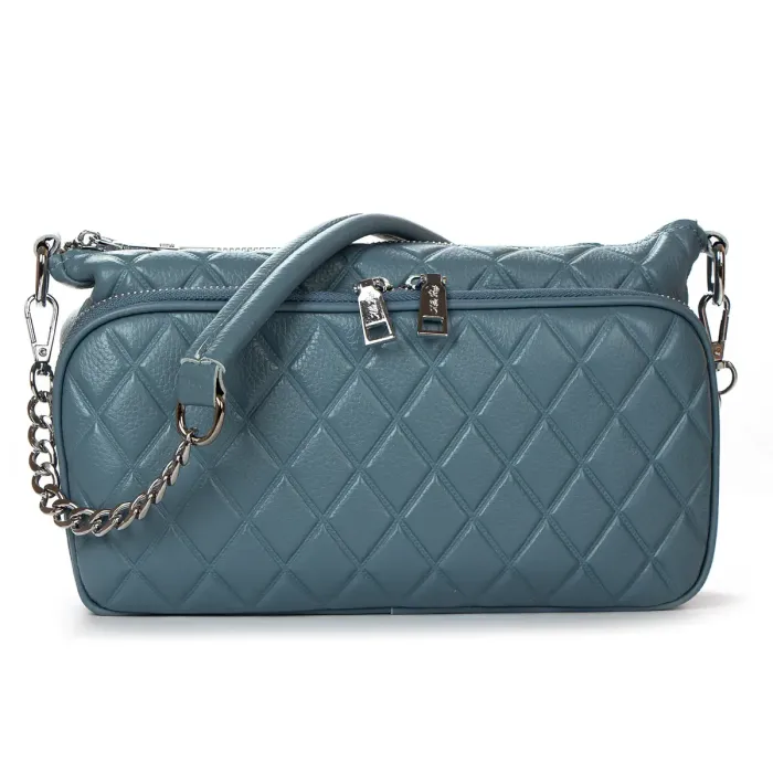 Сумка Жіноча Класична шкіра ALEX RAI 2033-9 blue