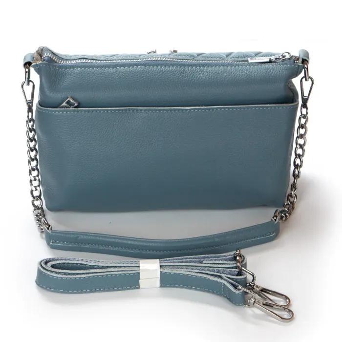 Сумка Жіноча Класична шкіра ALEX RAI 2033-9 blue