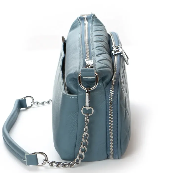 Сумка Жіноча Класична шкіра ALEX RAI 2033-9 blue