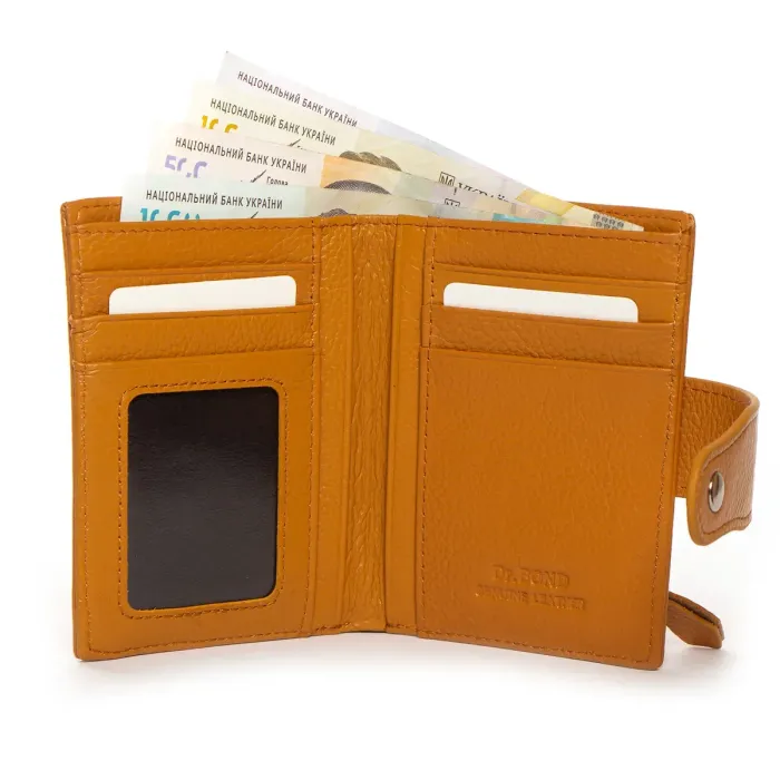 Гаманець Classic Жіноча шкіра DR. BOND WN-23-15 yellow
