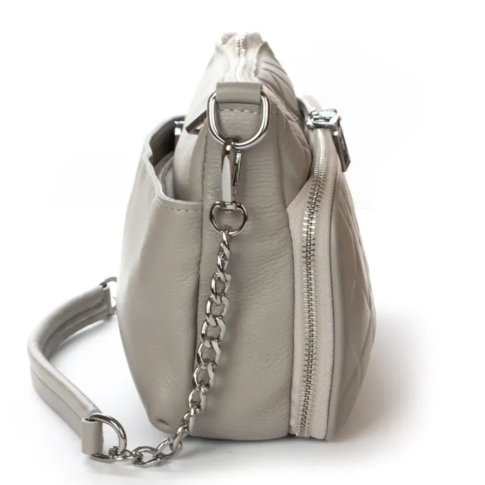 Сумка жіноча Класична шкіра ALEX RAI 2033-9 L-grey