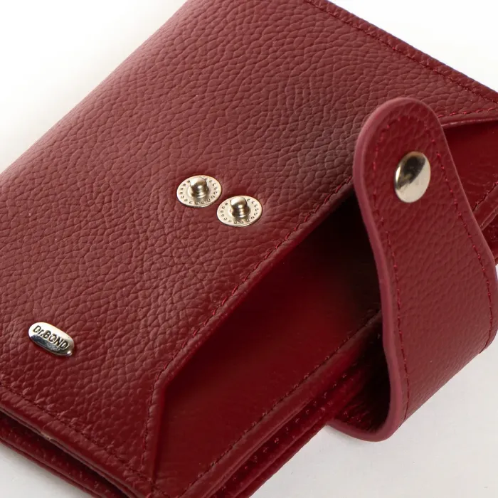 Гаманець Classic Жіноча шкіра DR. BOND WN-23-15 wine-red